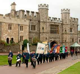 Procession to Windsor Castle