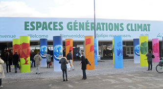 Entrance Climate Generations area
